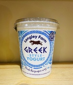 Longley Farm Greek style yoghurts 450ml
