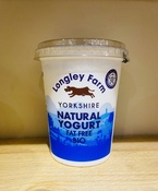 Longley Farm natural fat free yoghurt 450ml