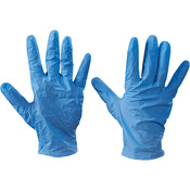 Large Blue Gloves x100